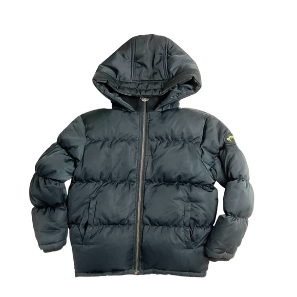 Appaman black down hooded puffer coat - Picture 1 of 9
